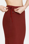 Rosaline All Day Cut And Sew Saree Inskirt - Mahogary Red — thumbnail 6